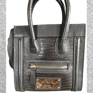 Valentino Milano Mini Gray Satchel Cross-body